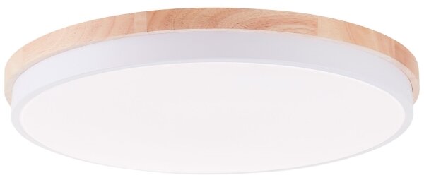 Plafonieră LED dimabilă Brilliant BAARLO LED/36W/230V d. 50 cm alb + telecomandă