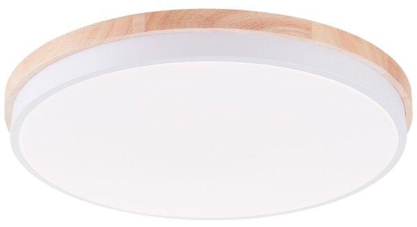 Plafonieră LED dimabilă Brilliant BAARLO LED/36W/230V d. 50 cm alb + telecomandă