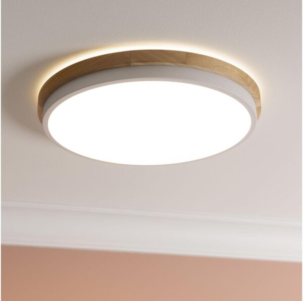 Plafonieră LED dimabilă Brilliant BAARLO LED/24W/230V d. 35 cm alb