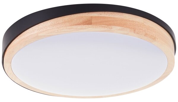 Plafonieră LED dimabilă Brilliant BAARLO LED/24W/230V d. 35 cm negru