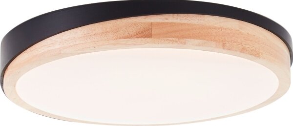 Plafonieră LED dimabilă Brilliant BAARLO LED/24W/230V d. 35 cm negru