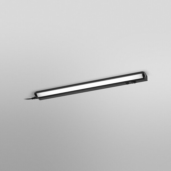 OSRAM Lampa pentru mobilă Linear Turn connect negru 55 cm CCT dimabil, reglabil, Negru, Studiu / Birou, Aluminiu, Modern