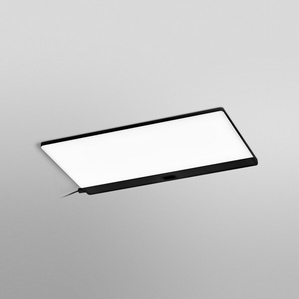 OSRAM Lampă LED pentru montare sub blat Panel 30 x 20 cm negru CCT dimabil, reglabil, Negru, Bucătărie, Plastic