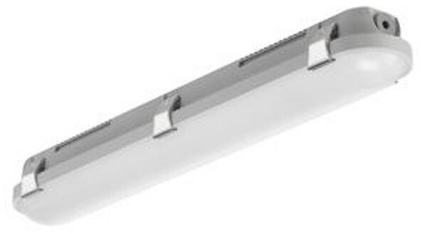 BRUMBERG Humid One Pro cu LED pentru baie DALI 58cm, reglabil, Gri, Oțel inoxidabil