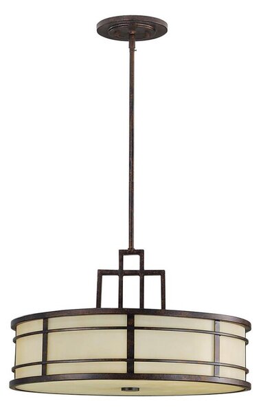 Lustră pe tijă FUSION 3xE27/60W/230V Feiss FE-FUSION-P-L
