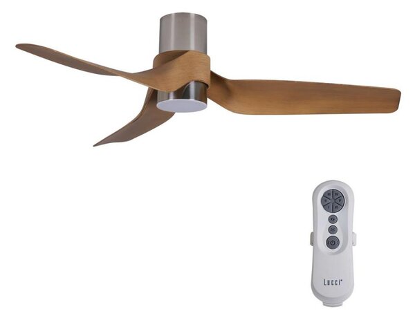 Ventilator LED dimabil de tavan Lucci air 213355 NAUTICA 1xGX53/12W/230V + telecomandă