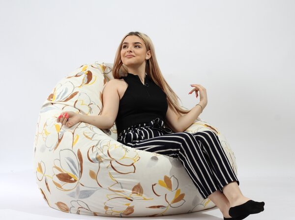 Fotoliu Nirvana Gigant, Material Textil - Blossom