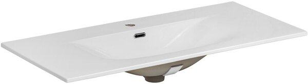 Comad Sky lavoar 101x46 cm dreptunghiular mobilier alb luciu SKY 100/DP-8099