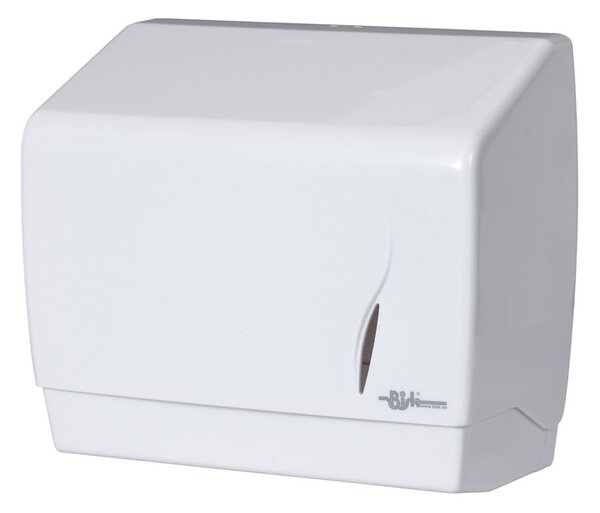 BISK Erga, distribuitor de prosoape de perete, alb, ERG-00344