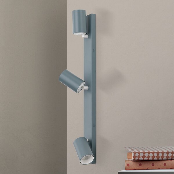 ORION Spot de plafon Penn, verde deschis, lungime 60 cm, aluminiu/aluminiu, reglabil, Verde, Camera de zi / sufragerie, Metal, Modern