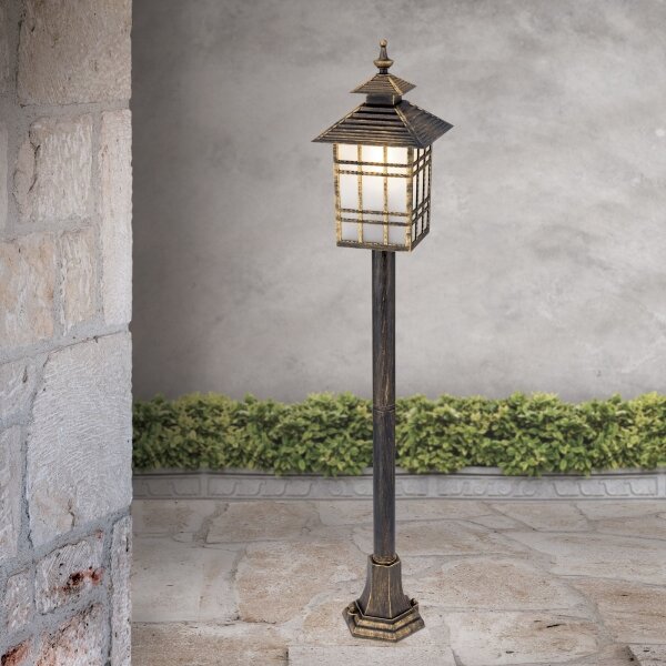 Lampă de exterior Orion AL 11-1117/1 KIKO 1xE27/11W/230V IP44 bronz/patină