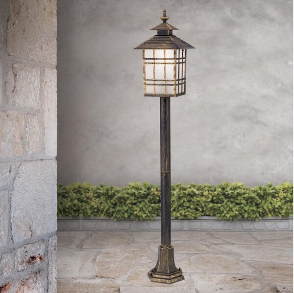 Lampă de exterior Orion AL 11-1117/1 KIKO 1xE27/11W/230V IP44 bronz/patină