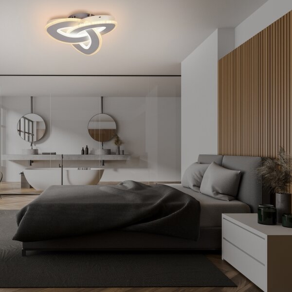 Brilagi - Plafonieră LED MODERN MINI LED/49W/230V 3000-6000K + telecomandă