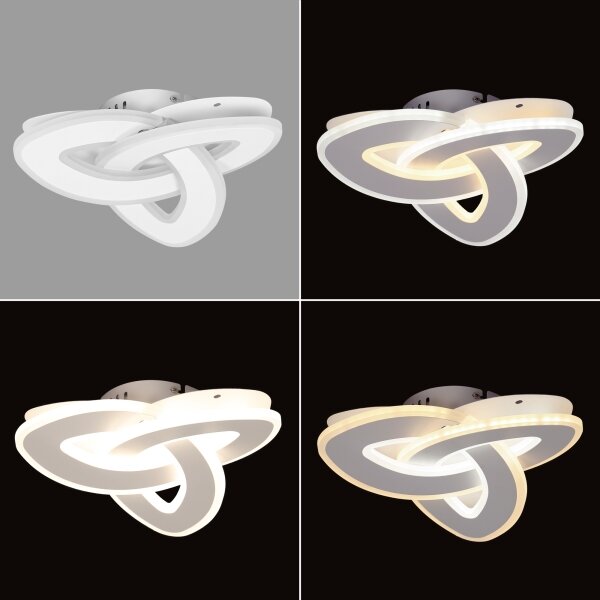 Brilagi - Plafonieră LED MODERN MINI LED/49W/230V 3000-6000K + telecomandă