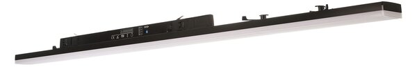 Deko-Light LED lampă de cale LINEAR PRO negru CCT 120cm 3 circuite DALI, reglabil, Negru, Studiu / Birou, Aluminiu