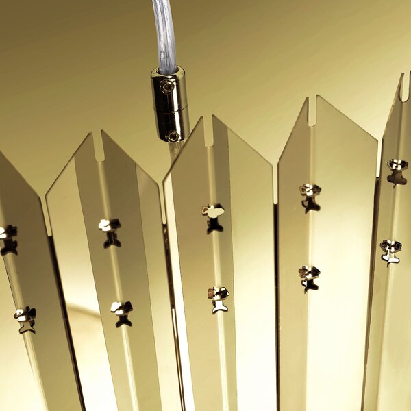 Lampa APP1764-8CP metal GOLD