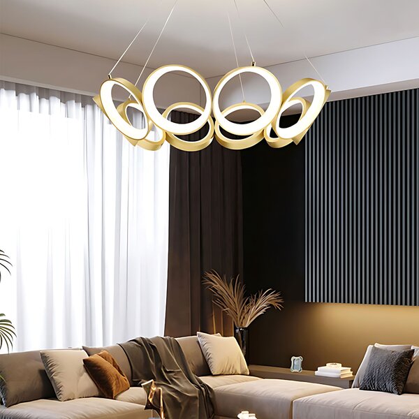 Lampa LED APP1800-CP Brush Gold