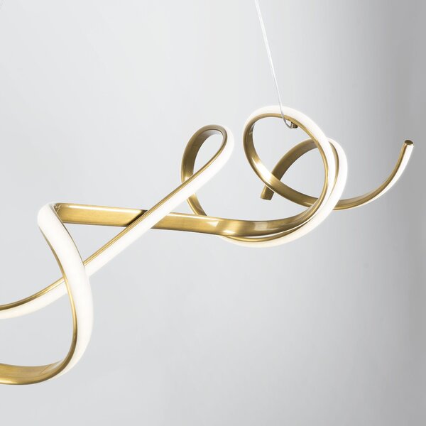 Lampa LED APP1777-CP GOLD
