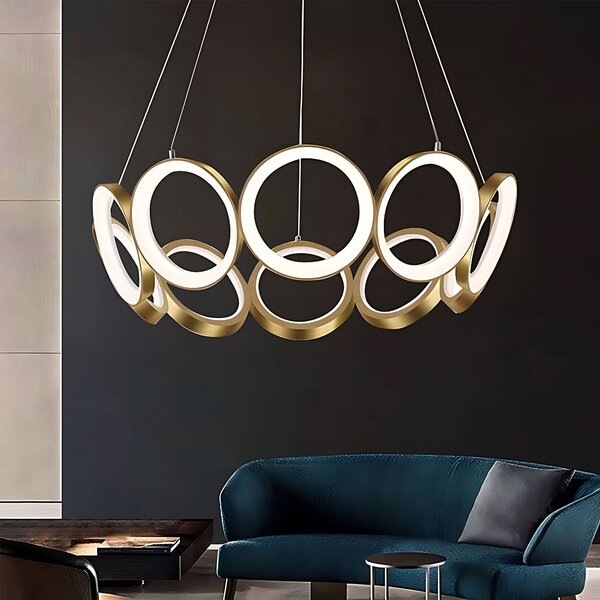 Lampa LED APP1800-CP Brush Gold
