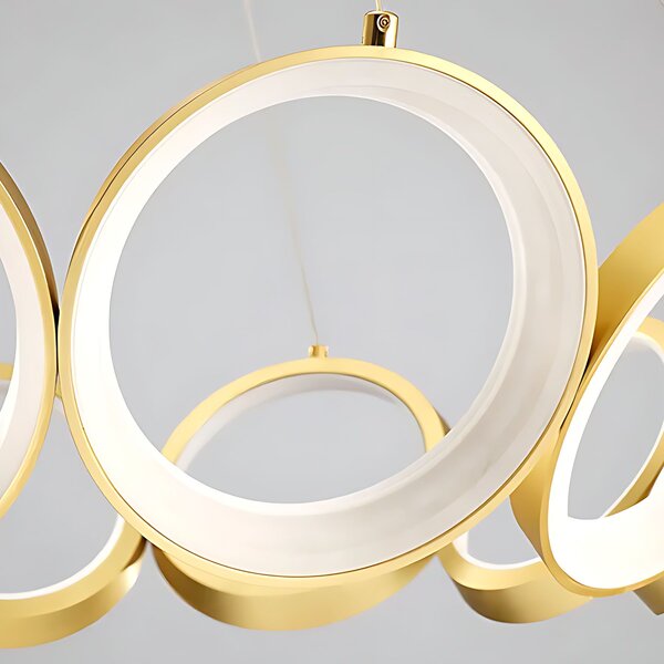 Lampa LED APP1800-CP Brush Gold