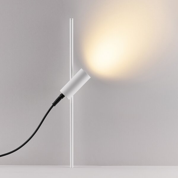 Molto Luce Set de lămpi cu țeapă pământ LED CHOPA II, alb, CCT, IP65, metal, Alb, Aluminiu, Modern