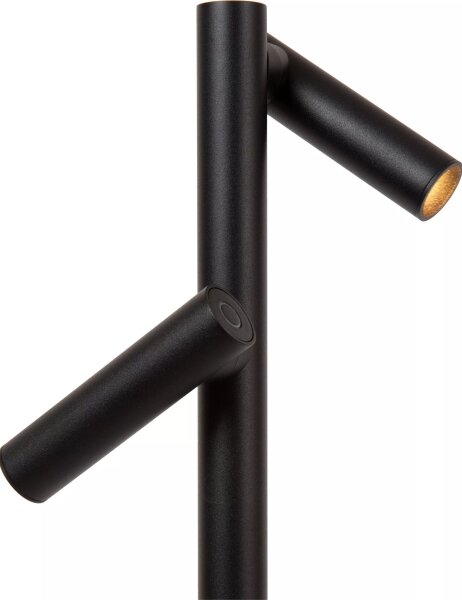 Lampadar LED reîncărcabil dimabil de exterior Lucide 27703/04/30 ANTRIM 2xLED/2,2W/4V IP54 negru