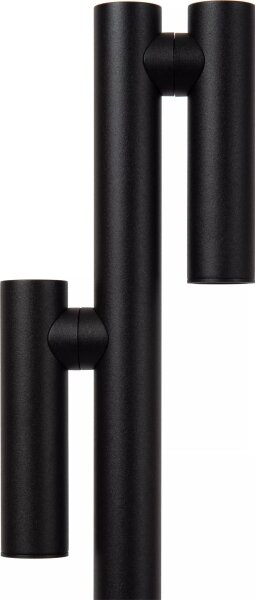Lampadar LED reîncărcabil dimabil de exterior Lucide 27703/04/30 ANTRIM 2xLED/2,2W/4V IP54 negru