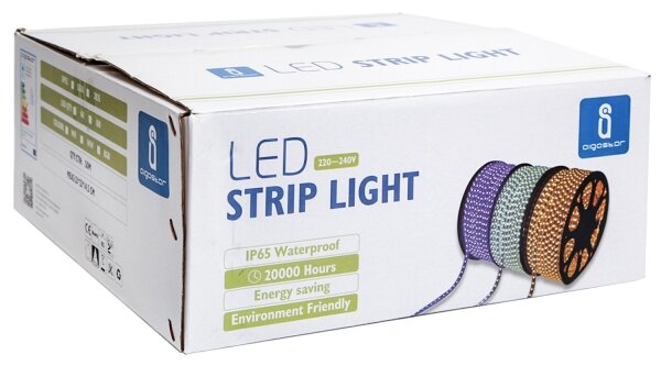 Aigostar - Bandă LED pentru exterior 50 m, 400 W, 230 V, 6500 K, IP65