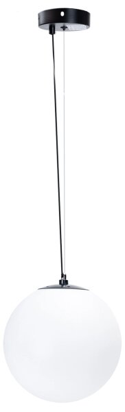 Lustră LED RGBW solară Aigostar MESH 35W/3,7V 8000 mAh 2700K-6500K IP65 d. 30 cm