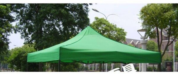 Copertina pavilion gradina pliabil 3 x 3m, verde, 700D