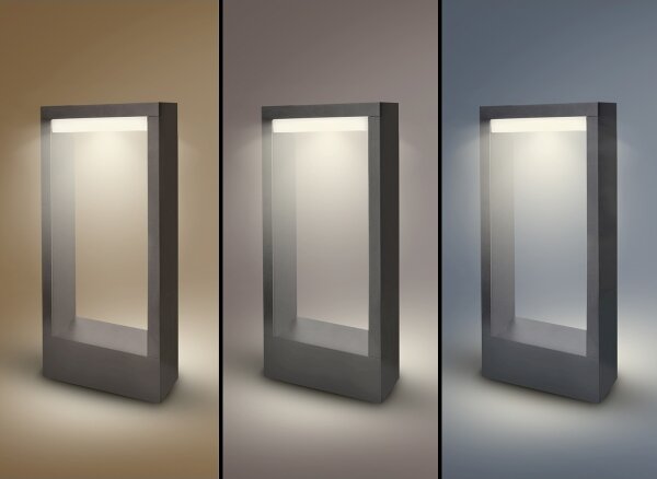Lampă LED de exterior Brilagi RAGUSA LED/7W/230V 3000/4000/6000K antracit IP54 30 cm
