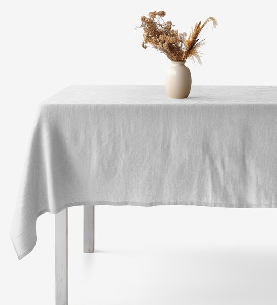 Goldea față de masă cu amestec de in - gri 80 x 80 cm
