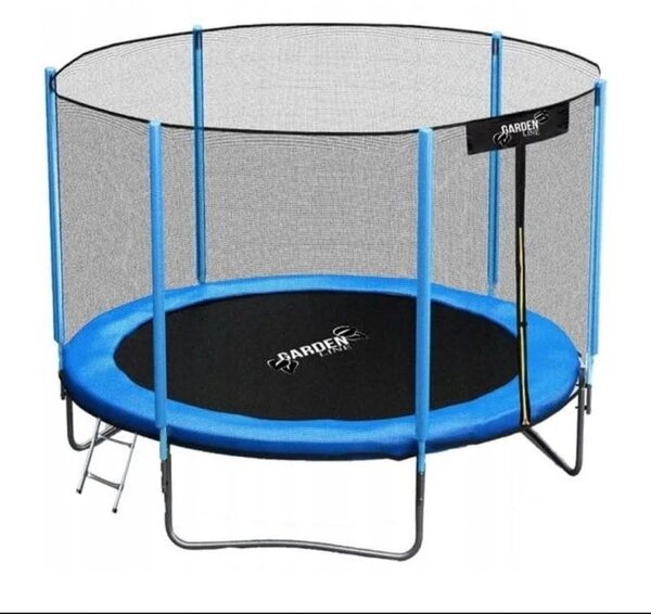 Trambulina copii cu plasa de protectie 252 cm, 100 kg