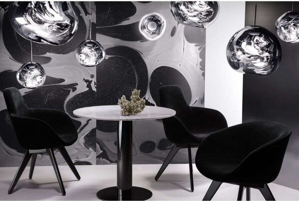Tom Dixon Melt Mini LED suspendat cu lumină gri fumuriu