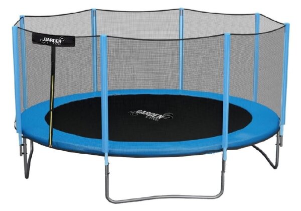 Trambulina 374 cm cu plasa de protectie si scarita de acces