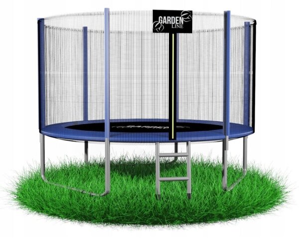 Trambulina copii cu plasa de protectie 252 cm, 100 kg