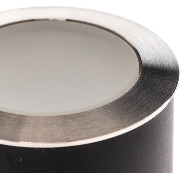 BRUMBERG Corp de iluminat hibrid Mini LED pentru încastrare, rotund, Metalic, Metal, Modern, Corpuri de iluminat încastrate rotunde