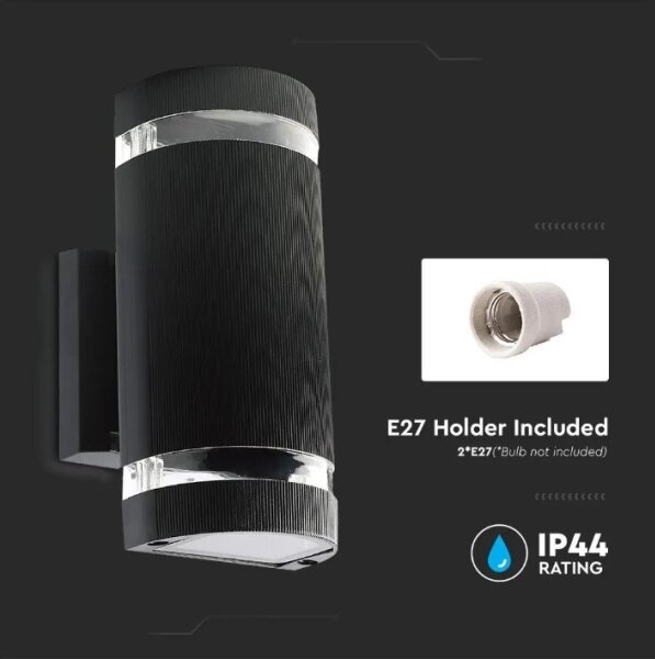 Aplică de exterior 2xE27/60W/230V IP44