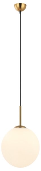 Lustră pe cablu DEORE 1xE27/40W/230V 123 cm bronz ITALUX PND-5578-1L-BRO