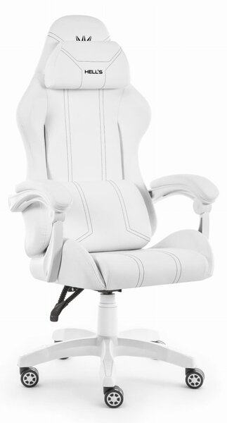 Scaun de gaming ergonomic HC-1014 - alb