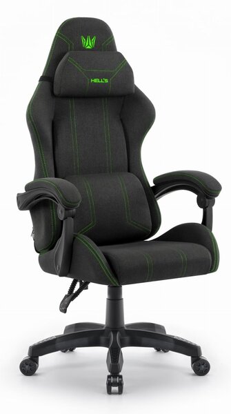 Scaun ergonomic tesatura pentru jocuri HC-1014 Albastru