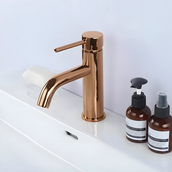 Baterie pentru lavoar Rea Lungo Copper Low