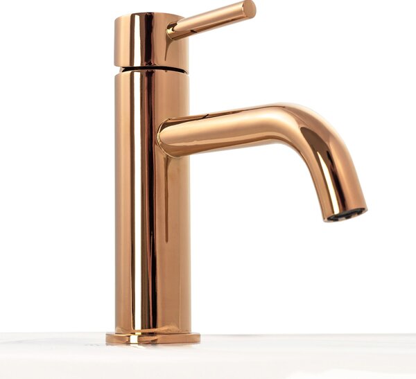 Baterie pentru lavoar Rea Lungo Copper Low