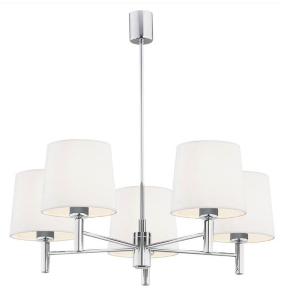 Lustră pe tijă BOLZANO 5xE27/15W/230V crem Argon 2110