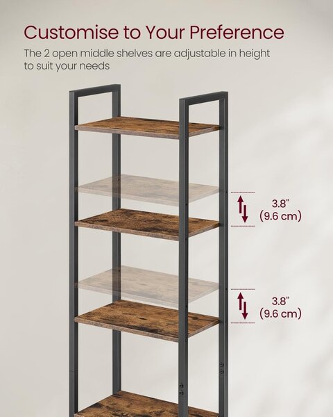 Biblioteca Maro Vasagle 40x24x159.5 cm