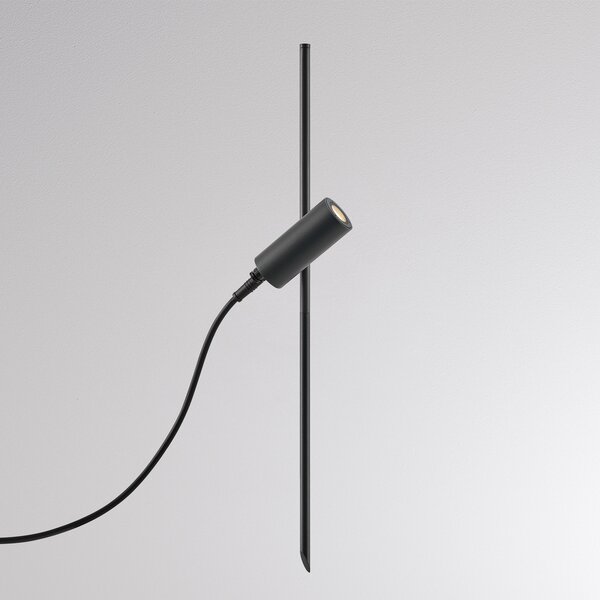 Molto Luce Set de lămpi cu țeapă pământ LED CHOPA II, antracit, CCT, IP65, metal, Negru, Aluminiu, Modern
