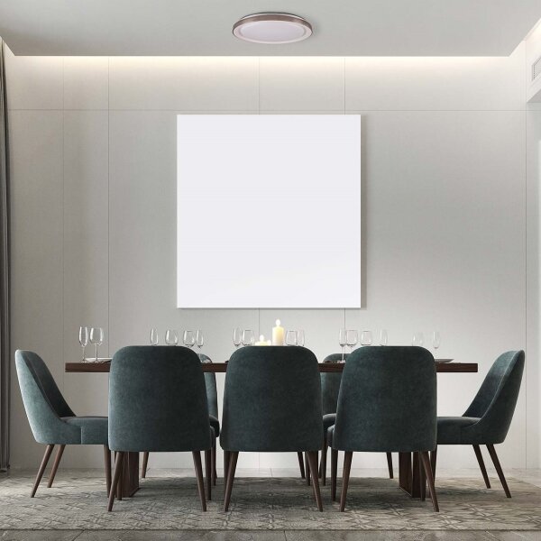 Plafonieră LED dimabilă pentru baie GRAŻYNA LED/48W/230V 3000-6000K d. 41 cm IP44 + telecomandă