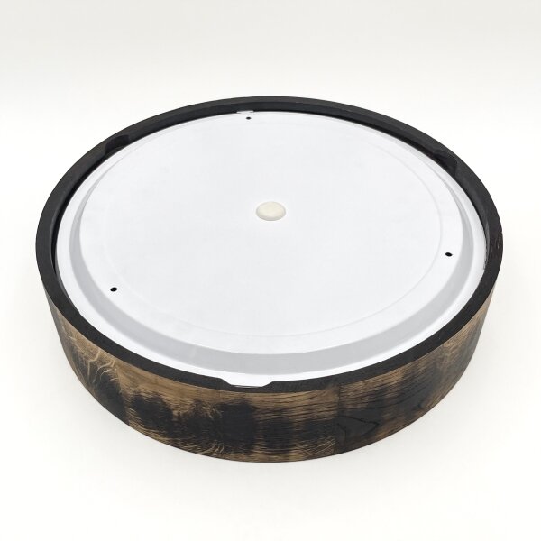 Plafonieră baie OAK SMOKY 3xE27/15W/230V IP54, 37,5 cm, stejar maro