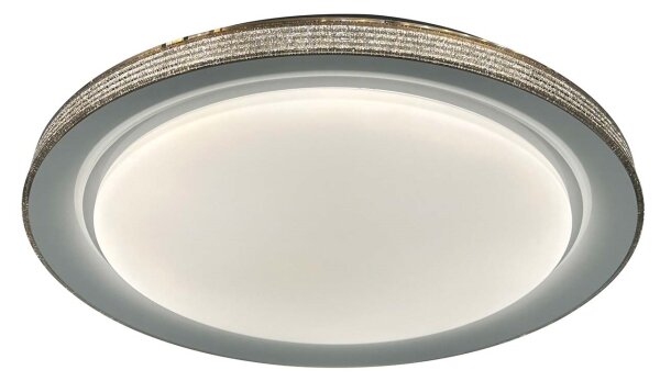 Plafonieră LED dimabilă pentru baie GRAŻYNA LED/72W/230V 3000-6000K d. 51 cm IP44 + telecomandă