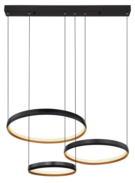 Lustră LED dimabilă pe cablu Globo 67193-55H HALLI LED/55W/230V 2700-6500K + telecomandă